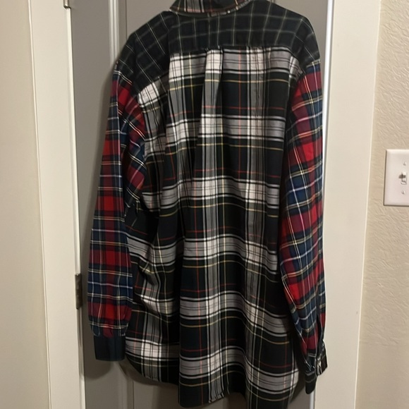Ralph Lauren blue label 2XLT plaid with red green and blue really nice - Picture 3 of 3